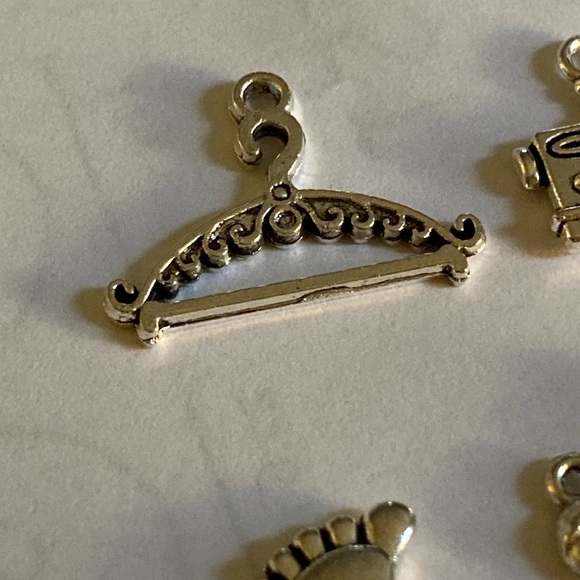 Lot of 7 charms/pendants Mom theme for jewelry - Picture 6 of 8